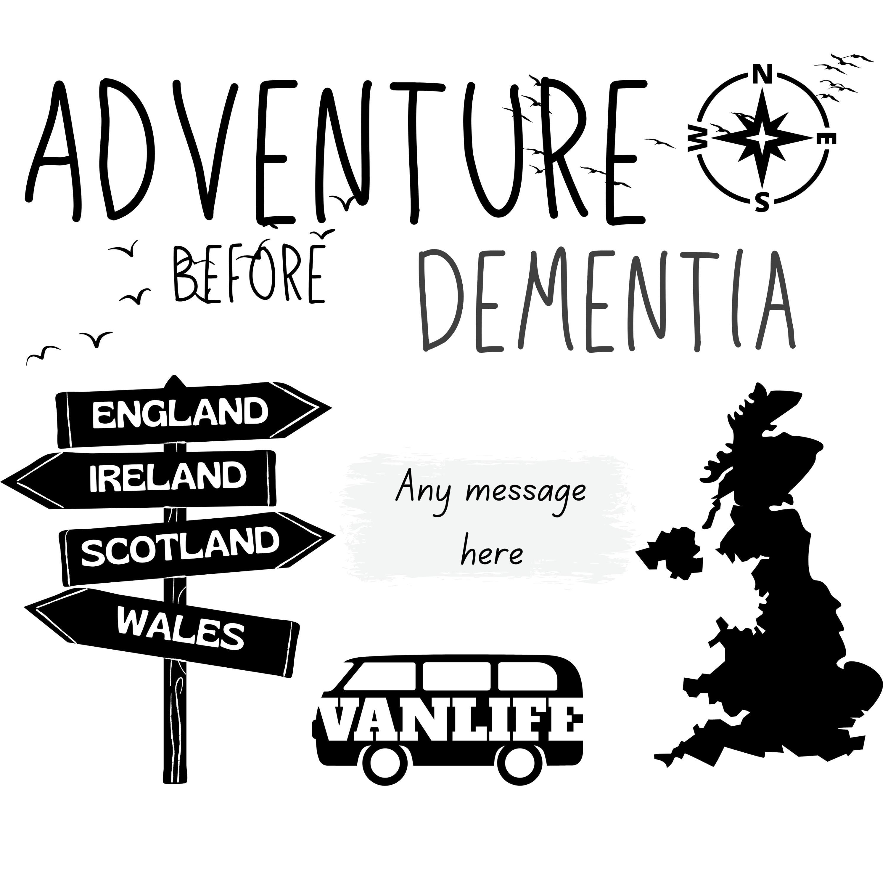 Adventure Before Dementia Mug | Personalised Motorhome Gift | Caravan Coffee Cup | Vanlife Present | UK Travel Mug | Funny Touring Gift Etsy