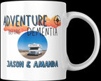 Personalised Adventure Before Dementia Mug | Custom Photo Motorhome Gift | Campervan Coffee Cup | Funny Vanlife Present Etsy