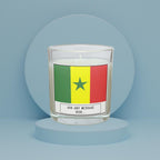 Senegal Personalised Candle | Flag of Senegal | Gift for Senegalese Friend | Senegal Home Décor | Custom Senegal Gift | Personalised Message Etsy