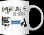 Adventure Before Dementia Mug | Personalised Motorhome Gift | Funny Vanlife Present | UK Travel Mug | Caravan Coffee Cup | Custom Message Etsy