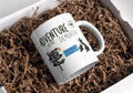 Adventure Before Dementia Mug | Personalised Motorhome Gift | Funny Vanlife Present | UK Travel Mug | Caravan Coffee Cup | Custom Message Etsy