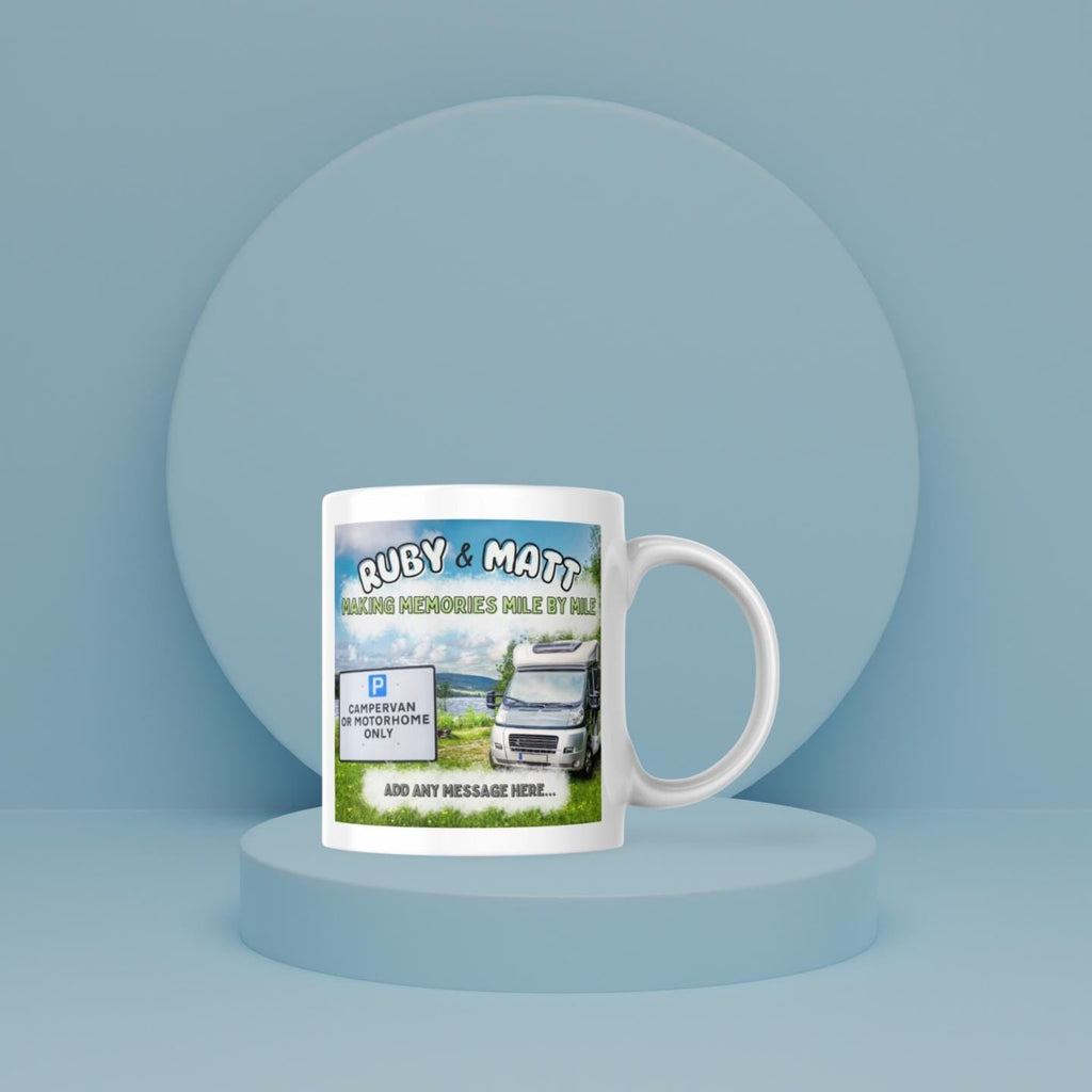 Personalised Motorhome Mug | Custom Campervan Gift | Making Memories Mile by Mile | Funny Vanlife Present | UK Travel Mug Etsy