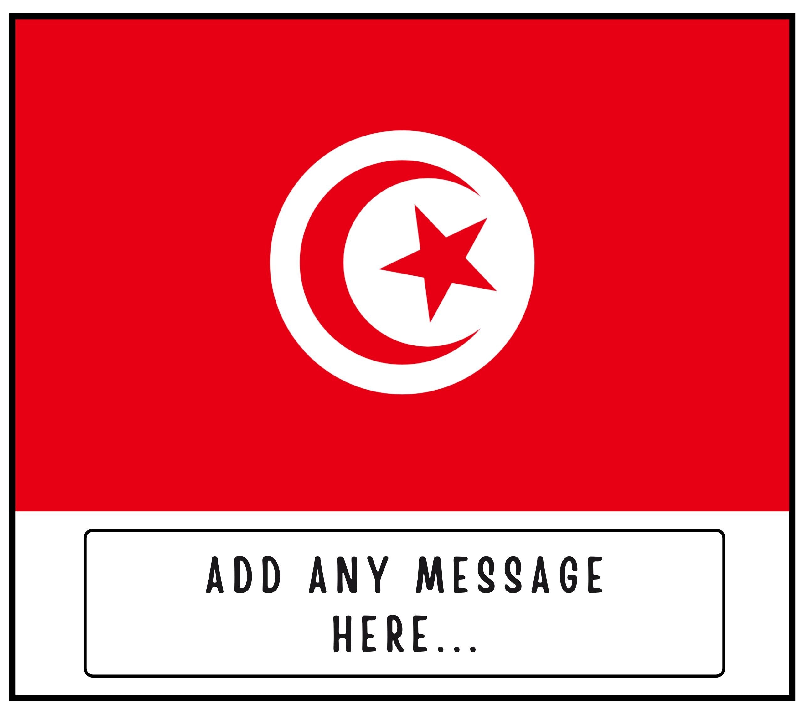 Tunisia Personalised Candle | Flag of Tunisia | Tunisian Flag Gift | Gift for Tunisian | Tunisia Home Décor | Custom Tunisia Gift | Candle Etsy