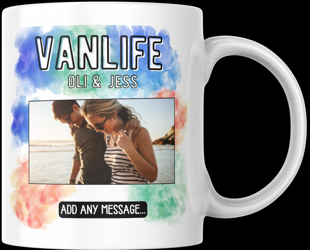 Personalised Vanlife Mug with Photo | Custom Campervan Gift | Upload Your Own Image | Funny Travel Cup | Motorhome | Camping | Road Trip Etsy