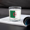 Algeria Personalised Candle | Flag of Algeria | Gift for Algerian | Algerian Flag | Algerian Home Décor | Algerian Culture | Algeria Message Etsy
