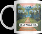 Personalised Vanlife Mug | Scenic Forest Travel Cup | Funny Camper Gift | Custom Message | UK Motorhome Present | Novelty Travellers Gift Etsy