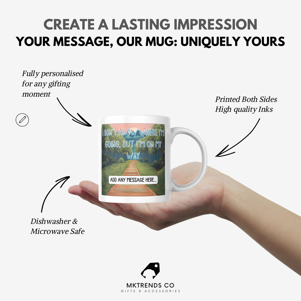 Personalised Vanlife Mug | Scenic Forest Travel Cup | Funny Camper Gift | Custom Message | UK Motorhome Present | Novelty Travellers Gift Etsy