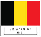 Belgium Personalised Candle | Flag of Belgium | Belgian Heritage Gift | Gift for Belgian | Belgian Flag Candle | Belgian Home Décor Candle Etsy