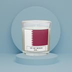 Qatar Personalised Candle | Flag of Qatar | Qatari Flag Message Gift | Custom Gift for Qatari | Qatar Home Décor | Qatari Heritage Gift Etsy