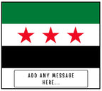 Syria Personalised Candle | Syrian Heritage Gift | Flag of Syria | Syrian Flag Candle | Custom Gift for Syrian | Syrian Home Décor Candle Etsy