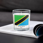 Tanzania Personalised Candle | Flag of Tanzania | Tanzanian Flag Gift | Gift for Tanzanian | Tanzanian Home Décor | Tanzania Culture Candle Etsy