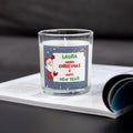 Santa Message Christmas Candle | Personalised Candle | Festive Scene | Santa Message Gift | Funny or Festive message Gift | Secret Santa Etsy