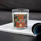 Christmas Fire Cosy Scene Personalised Candle | Christmas Gifts | Festive Decorations | Christmas Party | Winter Wonderland Candle Christmas Etsy