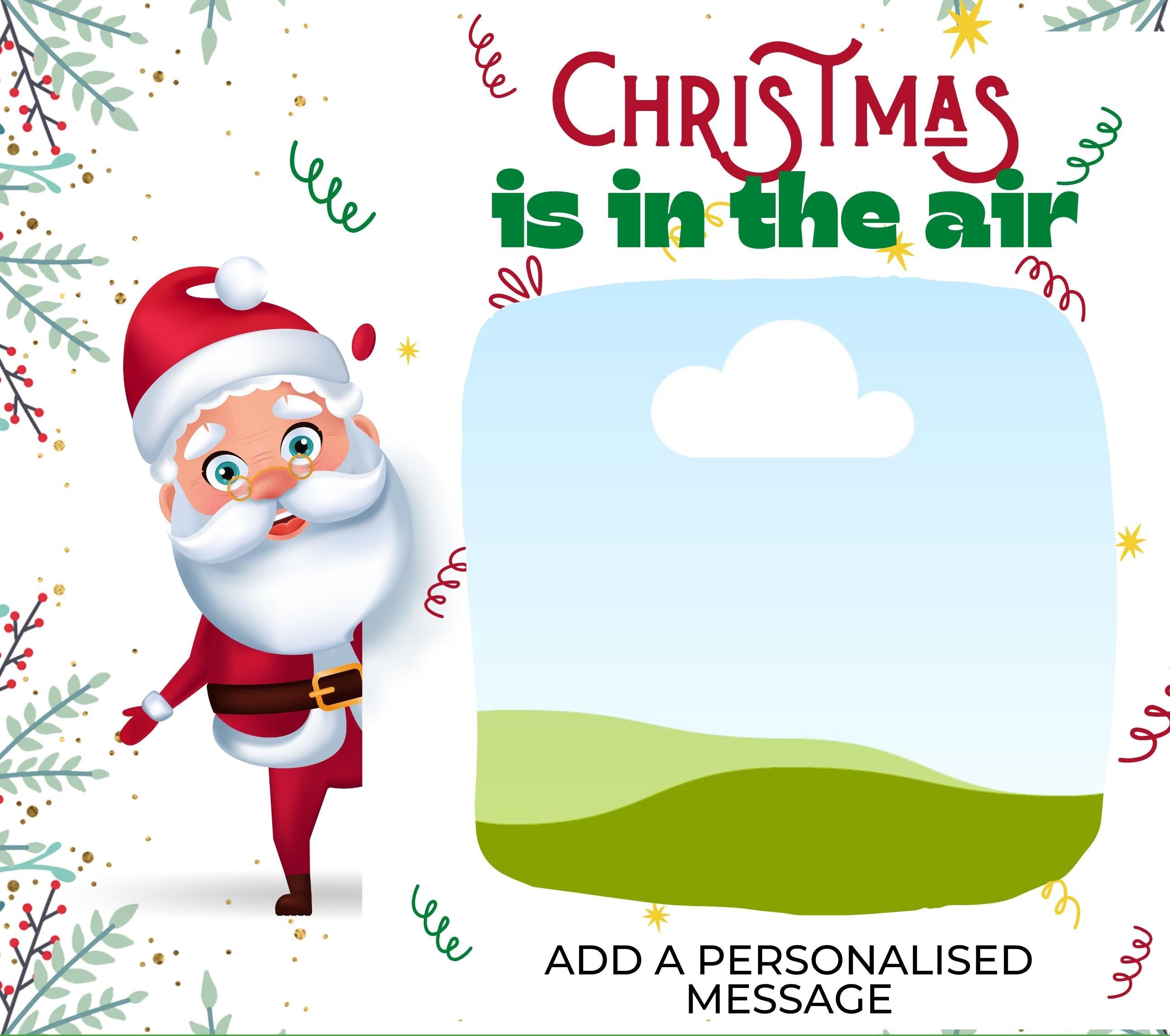 Merry Christmas Photo Personalised Candle | Christmas Photo Gifts | Christmas Photo Candle | Xmas Photo Message Gift | Christmas Countdown Etsy