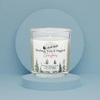 Wishing You a Magical Christmas Personalised Candle | Christmas Message Gift | Custom Message Candle | Xmas Decor | Christmas Countdown Gift Etsy