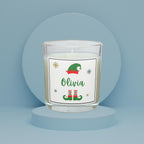 Christmas Name Personalised Candle | Custom Name Christmas Gift | Christmas Eve Box Ideas | Secret Santa | Christmas Countdown Candle Gift Etsy