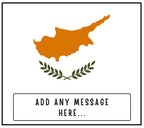 Cyprus Personalised Candle | Flag of Cyprus | Cyprus Flag Candle | Custom Cyprus Gift | Gift for Cypriot | Cyprus Home Décor Candle Gift Etsy