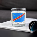 Congo Flag Personalised Candle | Democratic Republic of the Congo | Custom Congo Message Gift | Congo Home Décor | Congo Culture Candle Gift Etsy