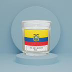 Ecuador Personalised Candle | Flag of Ecuador | Ecuadorian Flag | Custom Message Ecuadorian Candle Gift | Ecuador Home Décor | Candle Gift Etsy