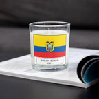 Ecuador Personalised Candle | Flag of Ecuador | Ecuadorian Flag | Custom Message Ecuadorian Candle Gift | Ecuador Home Décor | Candle Gift Etsy