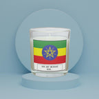 Ethiopia Personalised Candle | Ethiopia Flag | Flag of Ethiopia | Custom Ethiopia Message Candle | Gift for Ethiopian | Ethiopian Home Décor Etsy