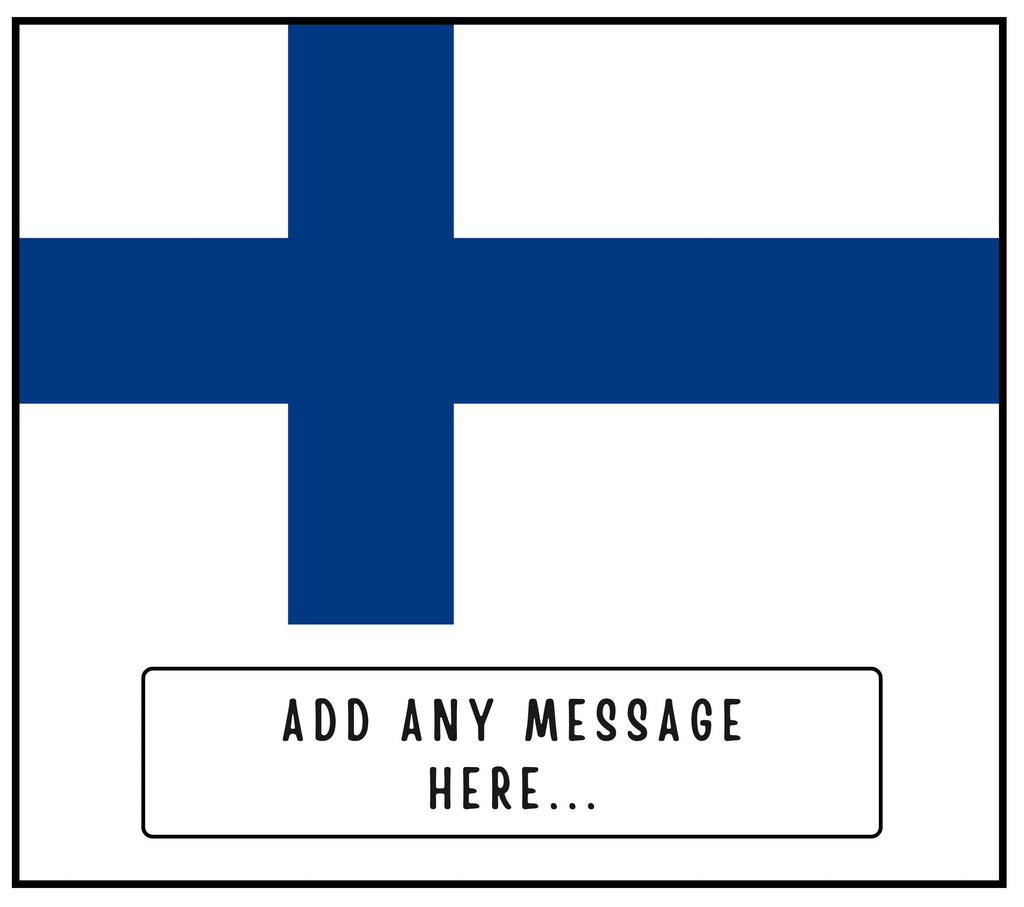 Finland Personalised Candle | Finland Flag | Finnish Flag Message | Nordic Gift Idea | Finnish Gift Idea | Finland Home | Finnish Home Décor Etsy