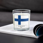 Finland Personalised Candle | Finland Flag | Finnish Flag Message | Nordic Gift Idea | Finnish Gift Idea | Finland Home | Finnish Home Décor Etsy