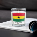 Ghana Personalised Candle | Flag of Ghana | Ghanaian Flag Gift | Custom Ghanaian Message Candle | Ghana Home Décor | Ghanaian Friend Gifts Etsy