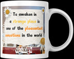 Personalised Vanlife Quote Mug | Scenic Camper Gift | Custom Message | Red Van & Daisy Design | UK Travel Present | Cute Travel Gift Etsy