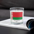 Belarus Personalised Candle | Flag of Belarus | Belarusian Flag | Custom Belarus Message Gift | Gift for Belarusian | Belarusian Home Décor Etsy