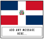Dominican Republic Personalised Candle | Dominican Flag Gift | Custom Dominican Republic Gift | Dominican Home Décor | Dominican Culture Etsy