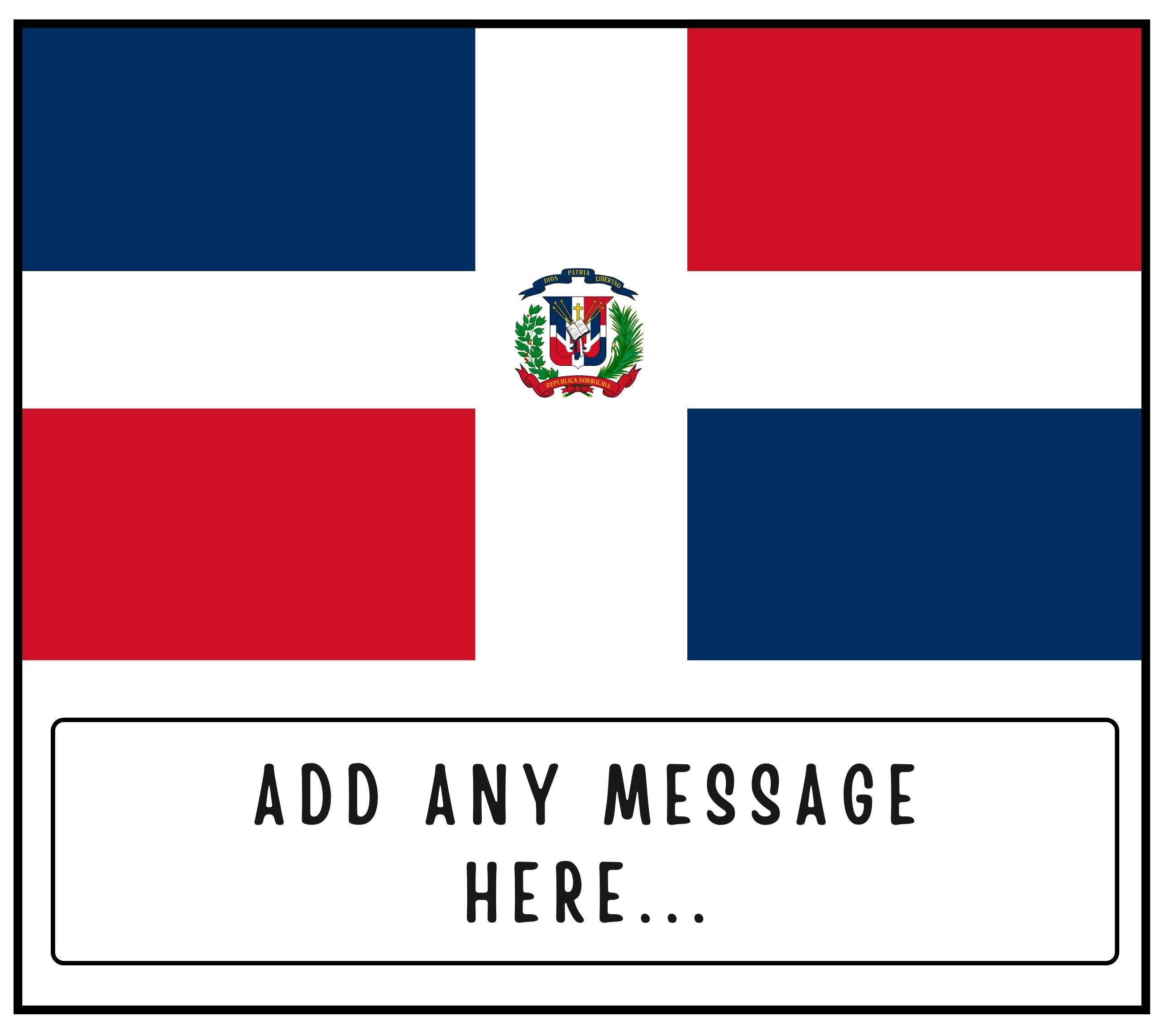 Dominican Republic Personalised Candle | Dominican Flag Gift | Custom Dominican Republic Gift | Dominican Home Décor | Dominican Culture Etsy