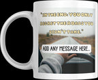 Personalised Vanlife Quote Mug | Scenic Road Travel Cup | Custom Message | Motivational Camper Gift | UK Motorhome Present | Road Trip Etsy