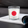 Japan Personalised Candle | Flag of Japan | Japanese Flag Candle | Gift for Japanese | Custom Japanese Gift | Japan Home Décor | Japan Gift Etsy