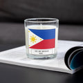 Philippines Personalised Candle | Flag of Philippines | Filipino Flag Gift | Custom Filipino Message | Filipino Gift |Philippines Home Decor Etsy