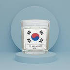 South Korea Personalised Candle | South Korea Flag | South Korean Flag Gift | Gift for South Korean | South Korean Message | Home Decor Gift Etsy