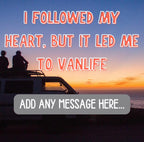 Personalised Vanlife Quote Mug | Sunset Camper Design | Funny Custom Message | Motorhome Gift | UK Travel Present | Campervan Gift Etsy