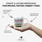 Funny Personalised Vanlife Mug | Shitters Full Camper Gift | Scenic Lake & Mountain Design | Custom Message | UK Motorhome Present Etsy