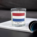 Netherlands Personalised Candle | Flag of Netherlands | Dutch Flag | Custom Dutch Message Gift | Gift for Dutch Friend | Dutch Home Decor Etsy