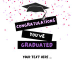 Graduation Personalised Candle | Graduation Gifts for Her | You've Graduated Gift | Custom Graduation Message Candle | Congratulations Gift Etsy