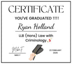 Graduation Gift Personalised Candle | Congratulations Graduation Gifts | University student | College student | Degree Gifts Christmas Etsy
