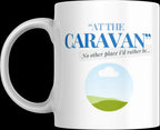 Personalised Caravan Photo Mug | At the Caravan Design | Add Your Own Image & Message | Funny Caravan Gift | UK Camping Present | Novelty Etsy