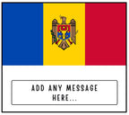 Moldova Personalised Candle | Flag of Moldova | Moldavan Flag | Custom Moldova Candle | Gift for Moldovan | Moldovan Home Decor Candle Gift Etsy