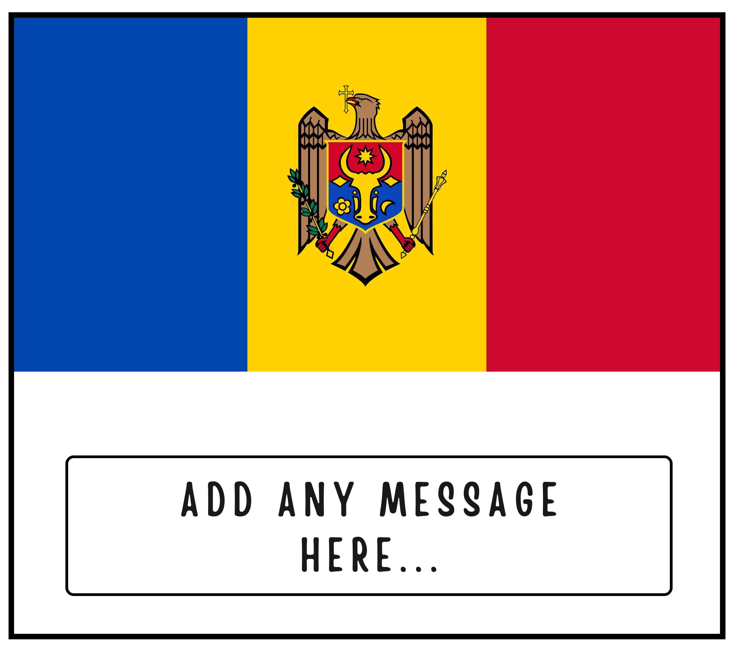Moldova Personalised Candle | Flag of Moldova | Moldavan Flag | Custom Moldova Candle | Gift for Moldovan | Moldovan Home Decor Candle Gift Etsy