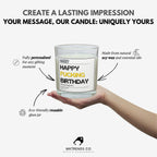 Happy Fucking Birthday Personalised Candle | Funny Happy Birthday Gift | Rude Adult Birthday Gift | Custom Name Message Funny Happy Birthday Etsy