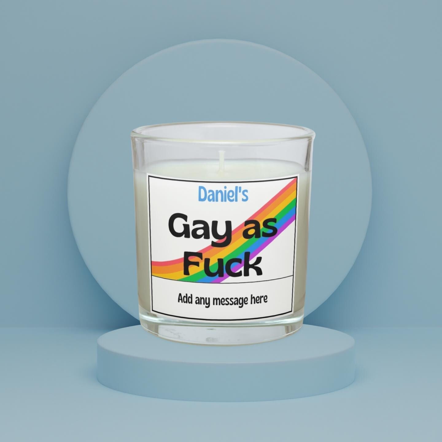 Funny Gay as Fuck Personalised Candle | Novelty Rude Gay Gift | Gift for Gay Friend | Funny Straight Gift | Funny Friend Gift | Work Friend Etsy