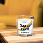 Funny Gay as Fuck Personalised Candle | Novelty Rude Gay Gift | Gift for Gay Friend | Funny Straight Gift | Funny Friend Gift | Work Friend Etsy