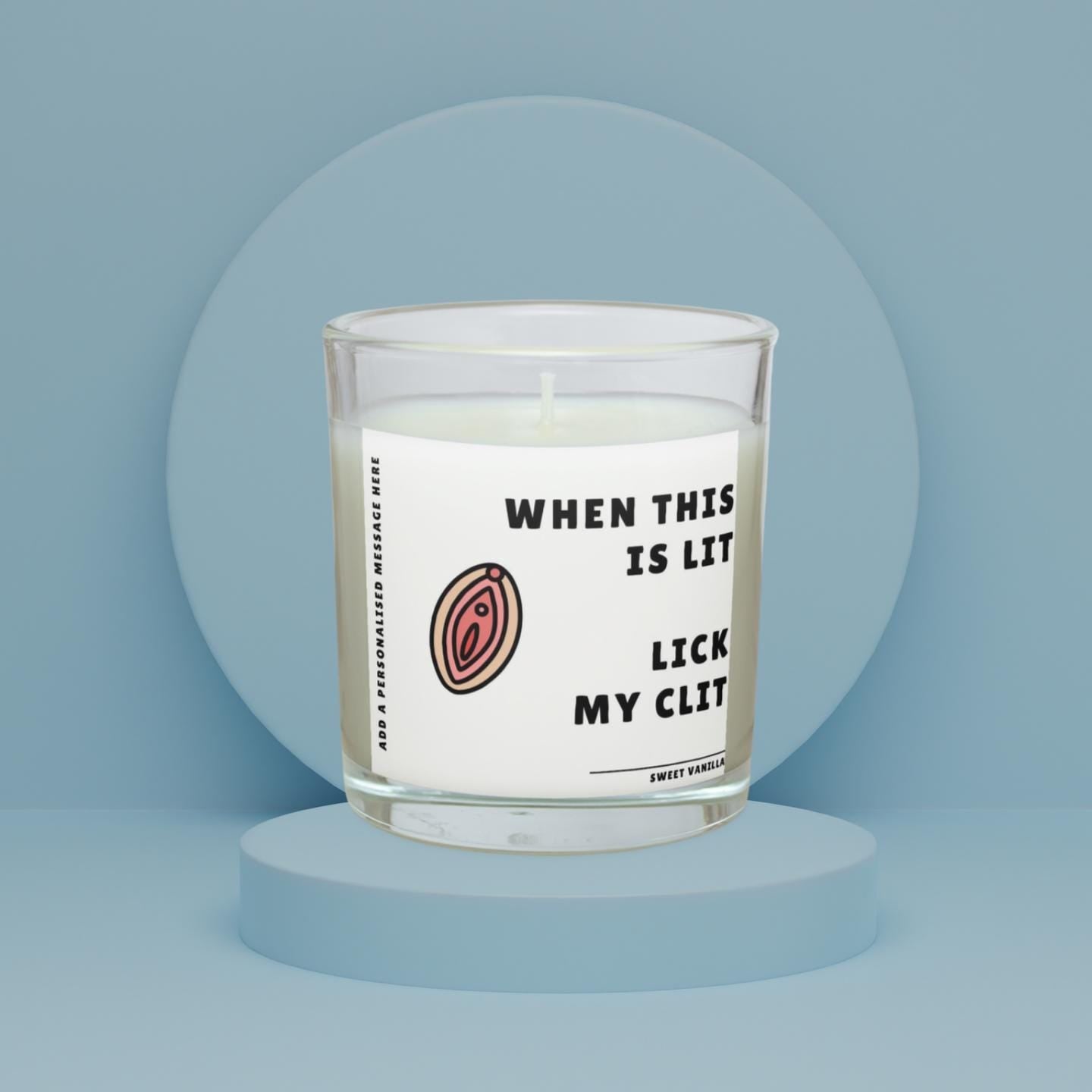 Rude Adult Novelty Personalised Candle | Rude Gifts for Adults | Custom Message Relationship Gift | Valentines Candle | Funny Couples Gift Etsy