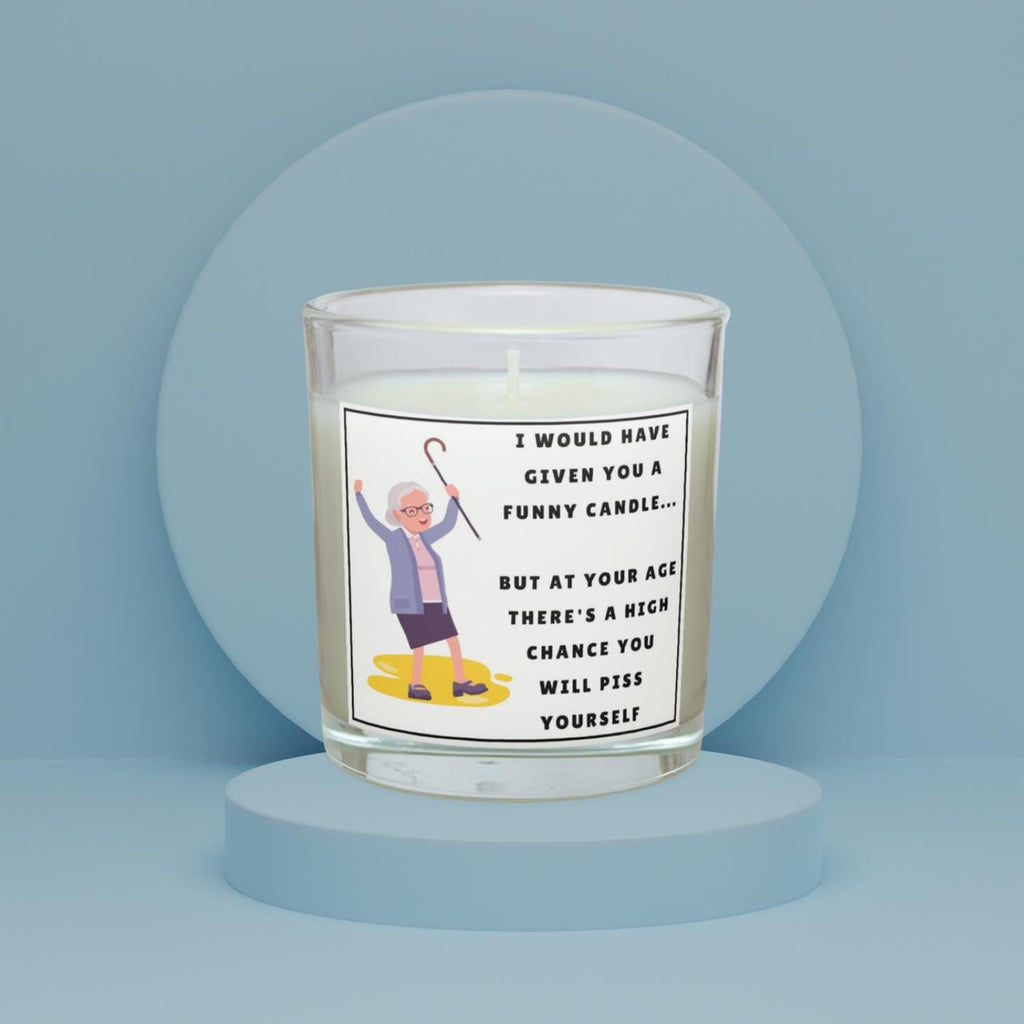 Funny Age Joke Personalised Candle | Funny Candle for Birthday | Funny Mum Birthday | Funny Friend Birthday | Co Worker Birthday | Joke Gift Etsy