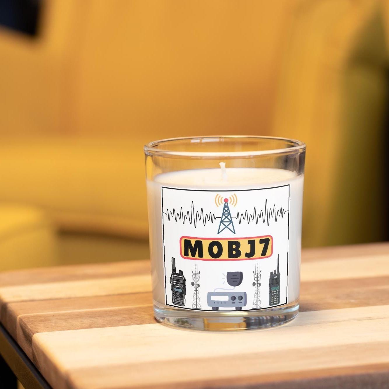 Amateur Radio Enthusiast Candle | Ham Radio Gift | Custom Message Personalised Candle | Radio Operator Call Sign Gift | Unique Hobby Gift Etsy